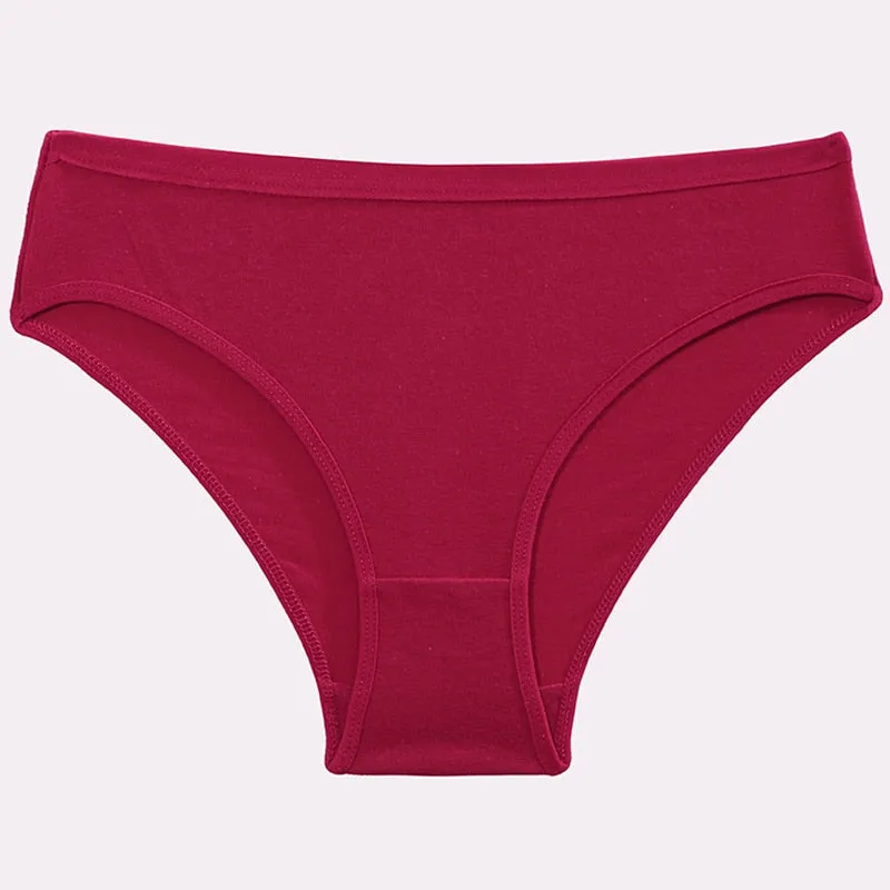 3 Pack Heart Hollow Out Cotton Mix Panties Low-Waist Comfortable Underpants Seamless Underwear Lingerie