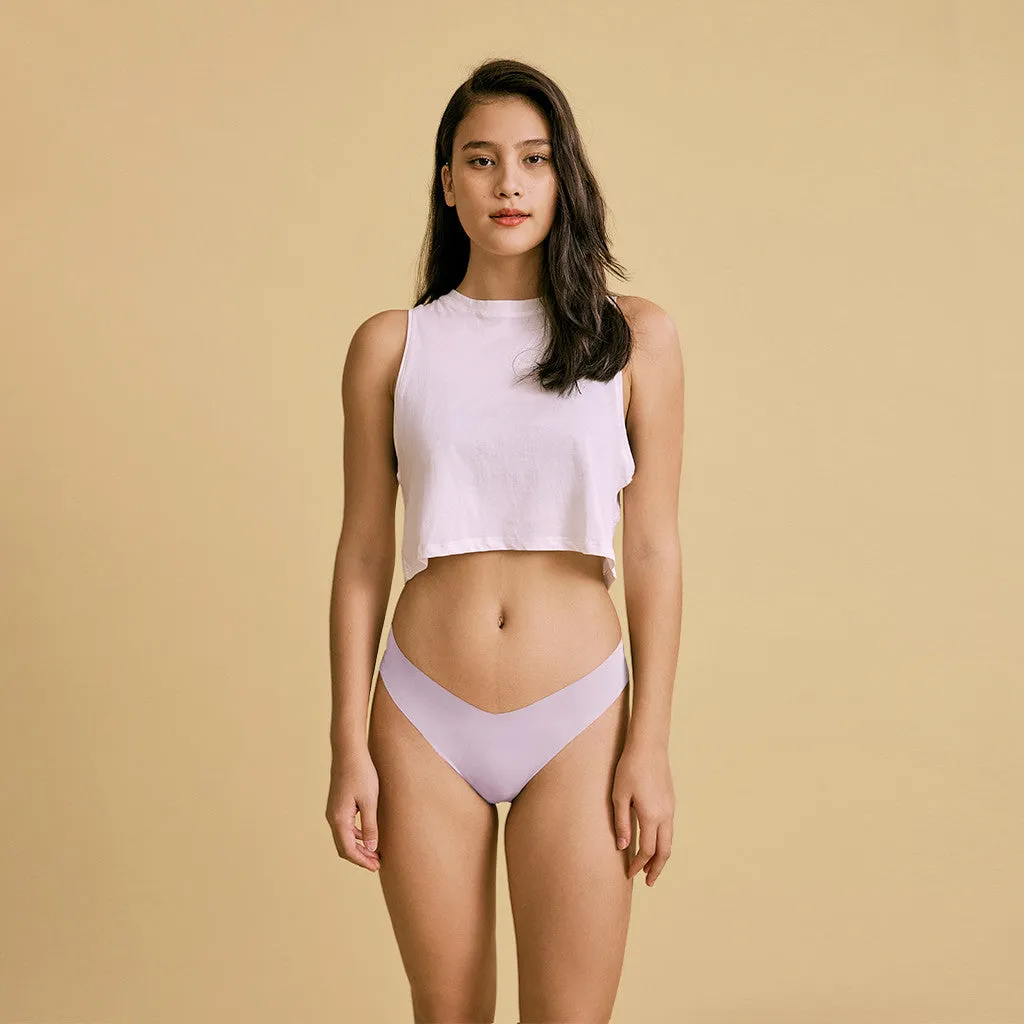 3 Pack Seamless Panties - Cheeky Low Rise Thong New Color