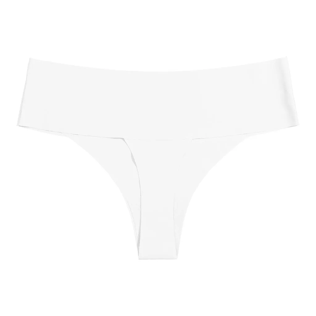 6 Pack Seamless Panties - Low Rise Thong
