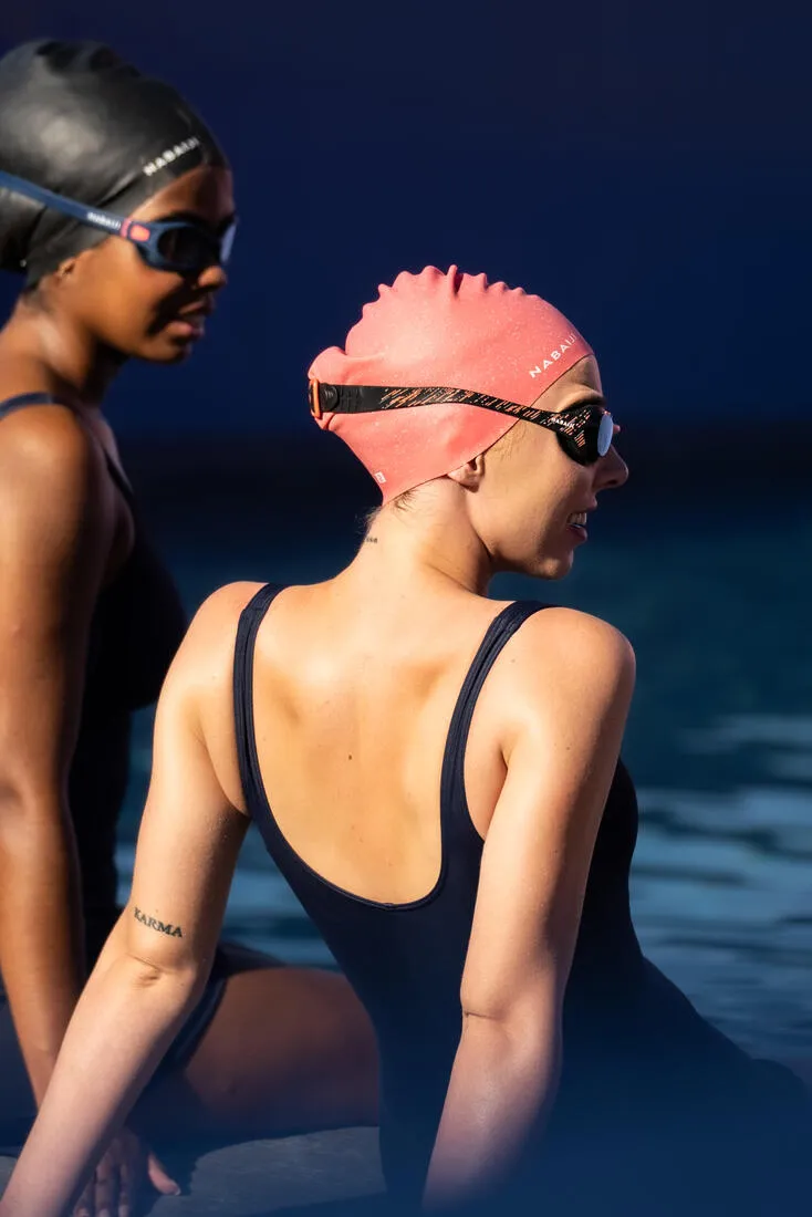 Adult & Kid's Swimming Cap Long Hair - 500 Rubi
