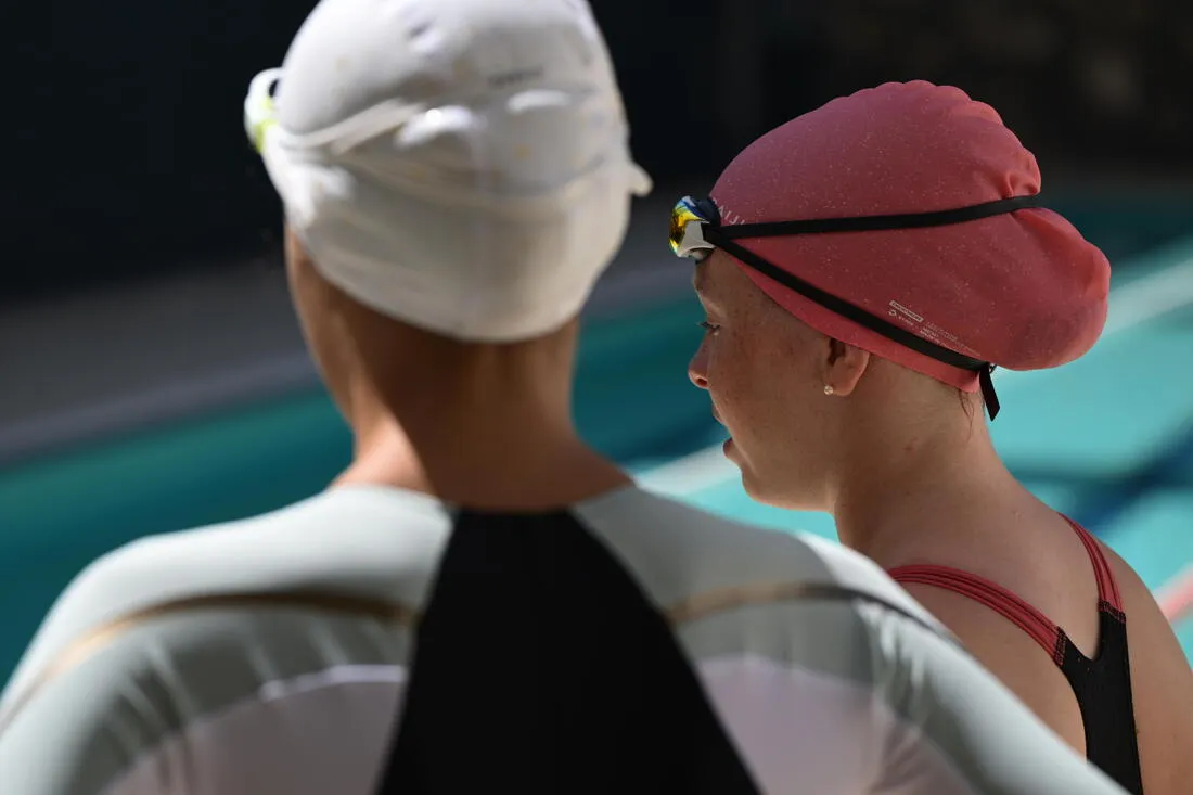 Adult & Kid's Swimming Cap Long Hair - 500 Rubi