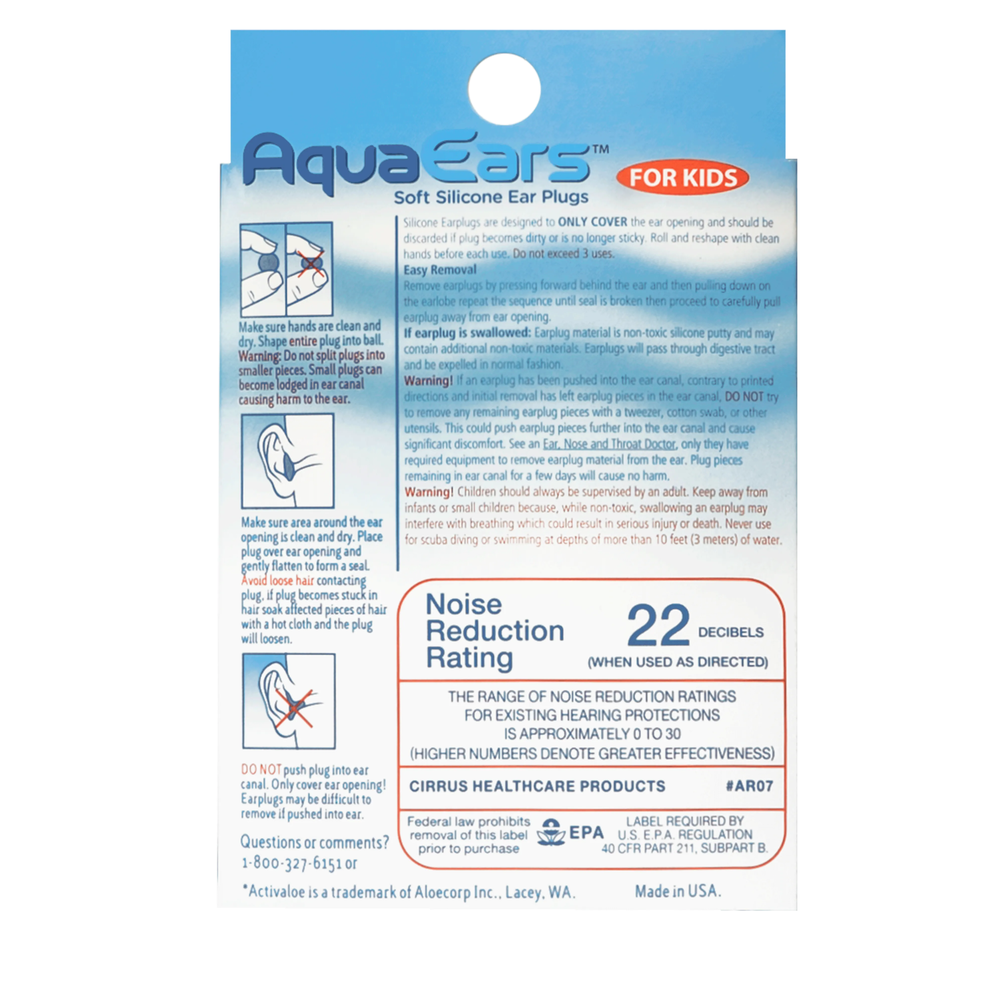 AquaEars® Kids