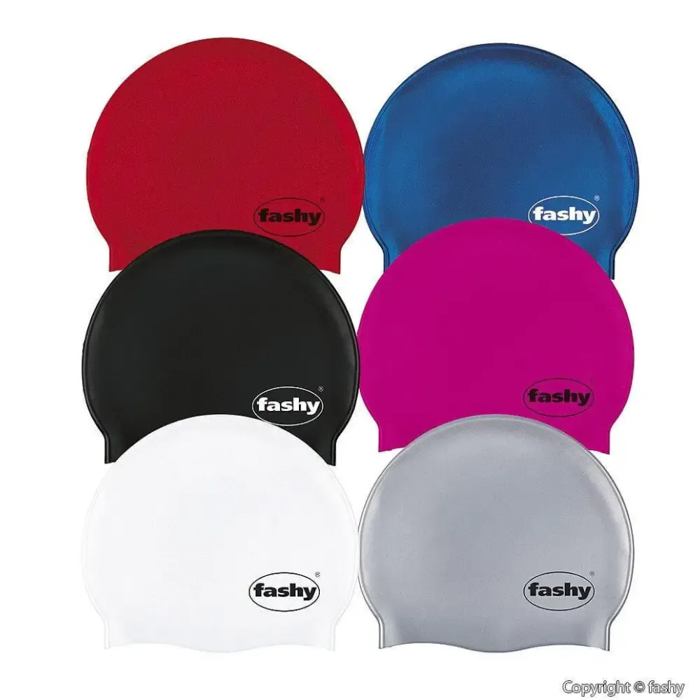 Bright Pink Swim Cap