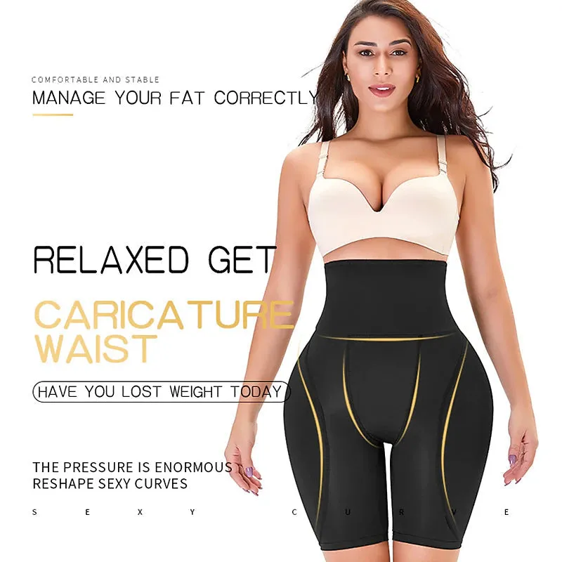 Butt Lifter Shapewear Waist Tummy Control Bodysuit Underwear Shaper Pad Control Panties Fake Buttocks Lingerie Thigh Slimmer