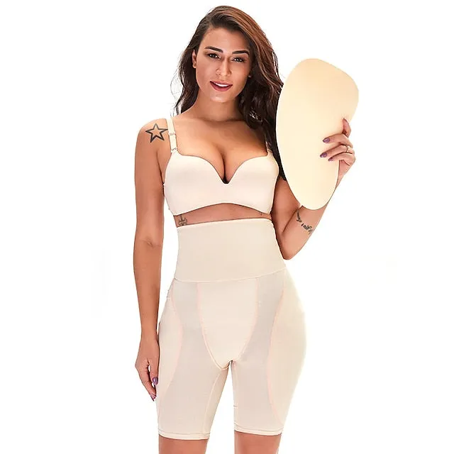 Butt Lifter Shapewear Waist Tummy Control Bodysuit Underwear Shaper Pad Control Panties Fake Buttocks Lingerie Thigh Slimmer
