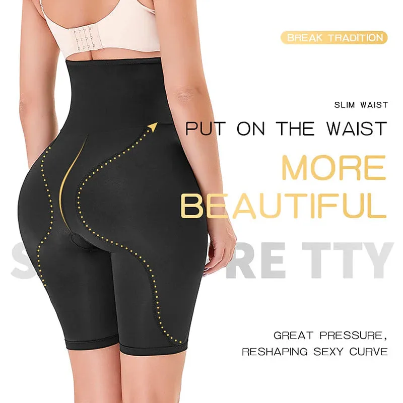 Butt Lifter Shapewear Waist Tummy Control Bodysuit Underwear Shaper Pad Control Panties Fake Buttocks Lingerie Thigh Slimmer
