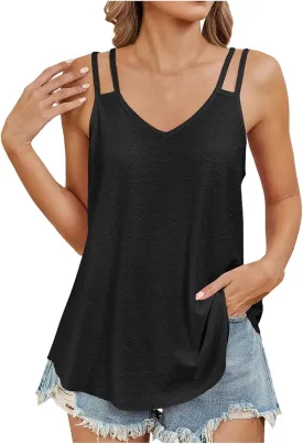 Camisole Tops for Women Trendy Silk Satin Tank Tops Dressy Casual Loose Fit V Neck Sleeveless Basic Cami T-Shirts Camisole Tops for Women Trendy Silk Satin Tank Tops Dressy Casual Loose Fit V Neck Sleeveless Basic Cami T-Shirts