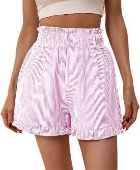 Casual Shorts for Women 2025 Summer Dressy Casual High Waist Dress Shorts Tailored Wide Leg Work Short with Pockets Casual Shorts for Women 2025 Summer Dressy Casual High Waist Dress Shorts Tailored Wide Leg Work Short with Pockets