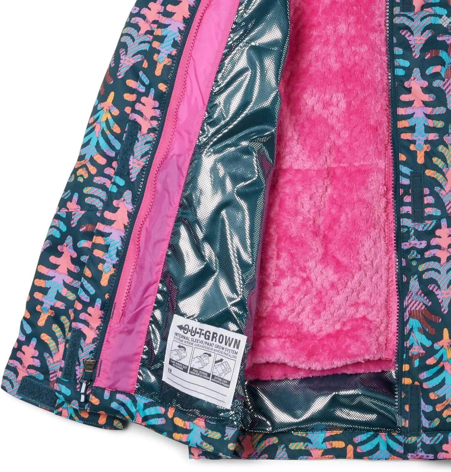 Columbia Girls' Bugaboo Ii Fleece Interchange Jacket