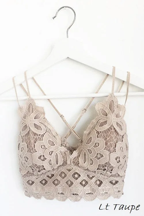Crochet Lace Bralette