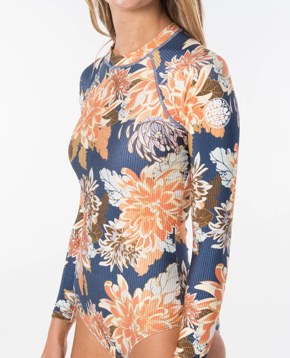 G Bomb Long Sleeve Bzip UV Surfsuit