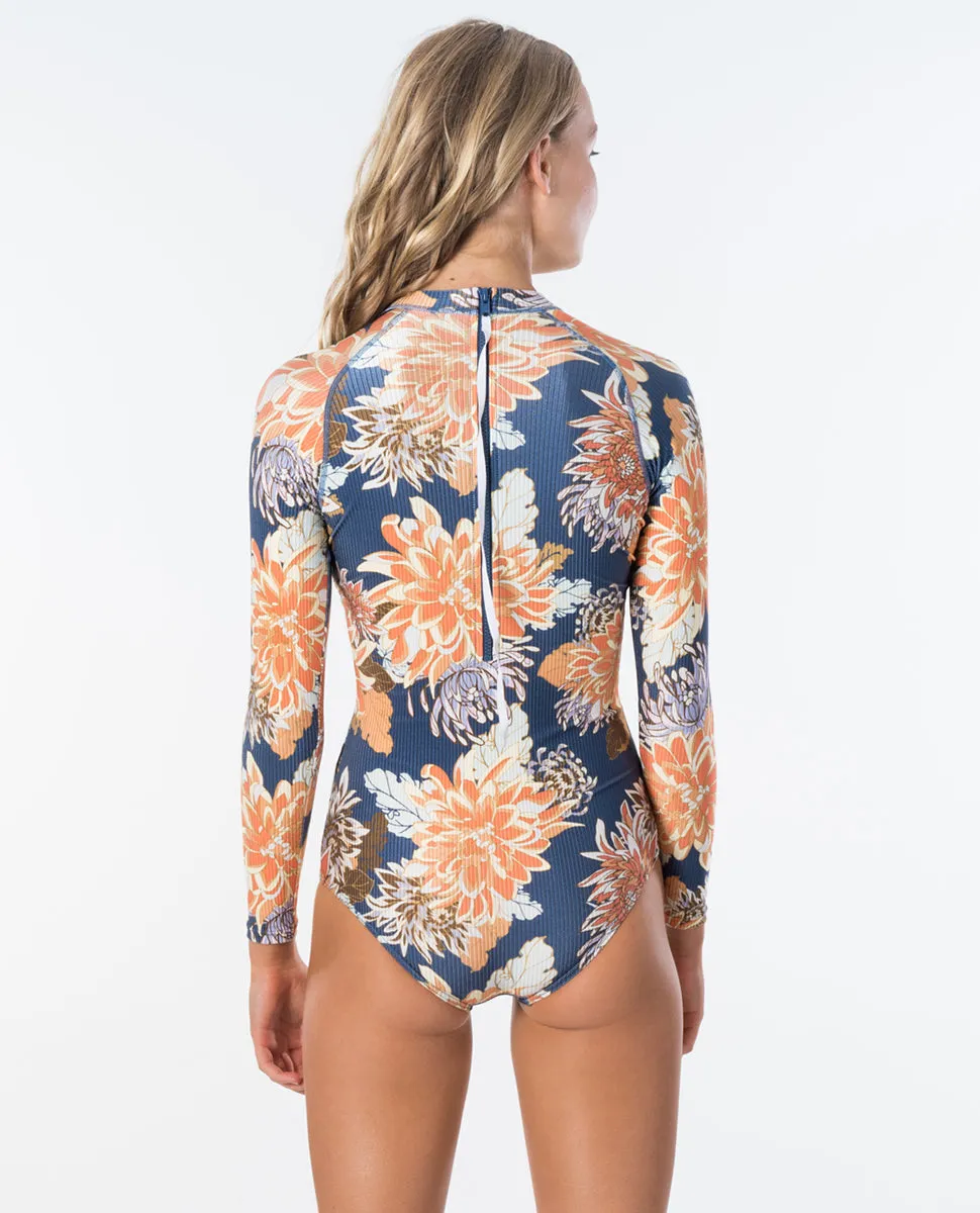G Bomb Long Sleeve Bzip UV Surfsuit