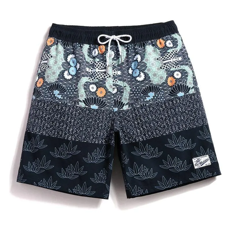 GAILANG Brand Men's Quick Dry Swimwear Beach Shorts Boardshorts Men's Bermuda