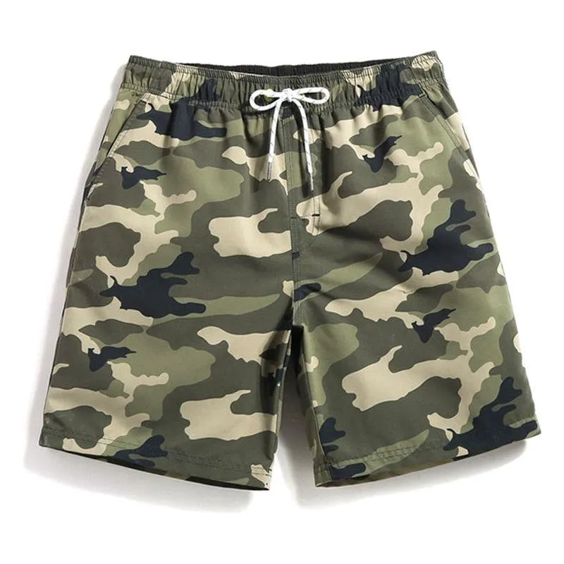 GAILANG Brand Men's Quick Dry Swimwear Beach Shorts Boardshorts Men's Bermuda