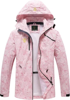 GIISAM Women's Waterproof Rain Jacket,Lightweight Windproof Full Zip Women's Packable Fall Raincoat Windbreaker with Hood GIISAM Women's Waterproof Rain Jacket,Lightweight Windproof Full Zip Women's Packable Fall Raincoat Windbreaker with Hood