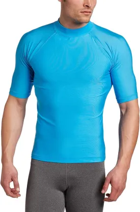 Kanu Surf Fiji Rashguard for Men UPF 50  Sun Protection Swim Shirts Rash Guard for Men