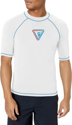 Kanu Surf Fiji Rashguard for Men UPF 50  Sun Protection Swim Shirts Rash Guard for Men