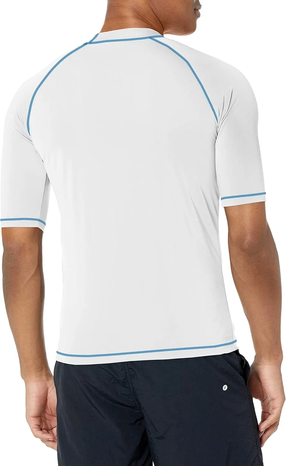 Kanu Surf Fiji Rashguard for Men UPF 50  Sun Protection Swim Shirts Rash Guard for Men