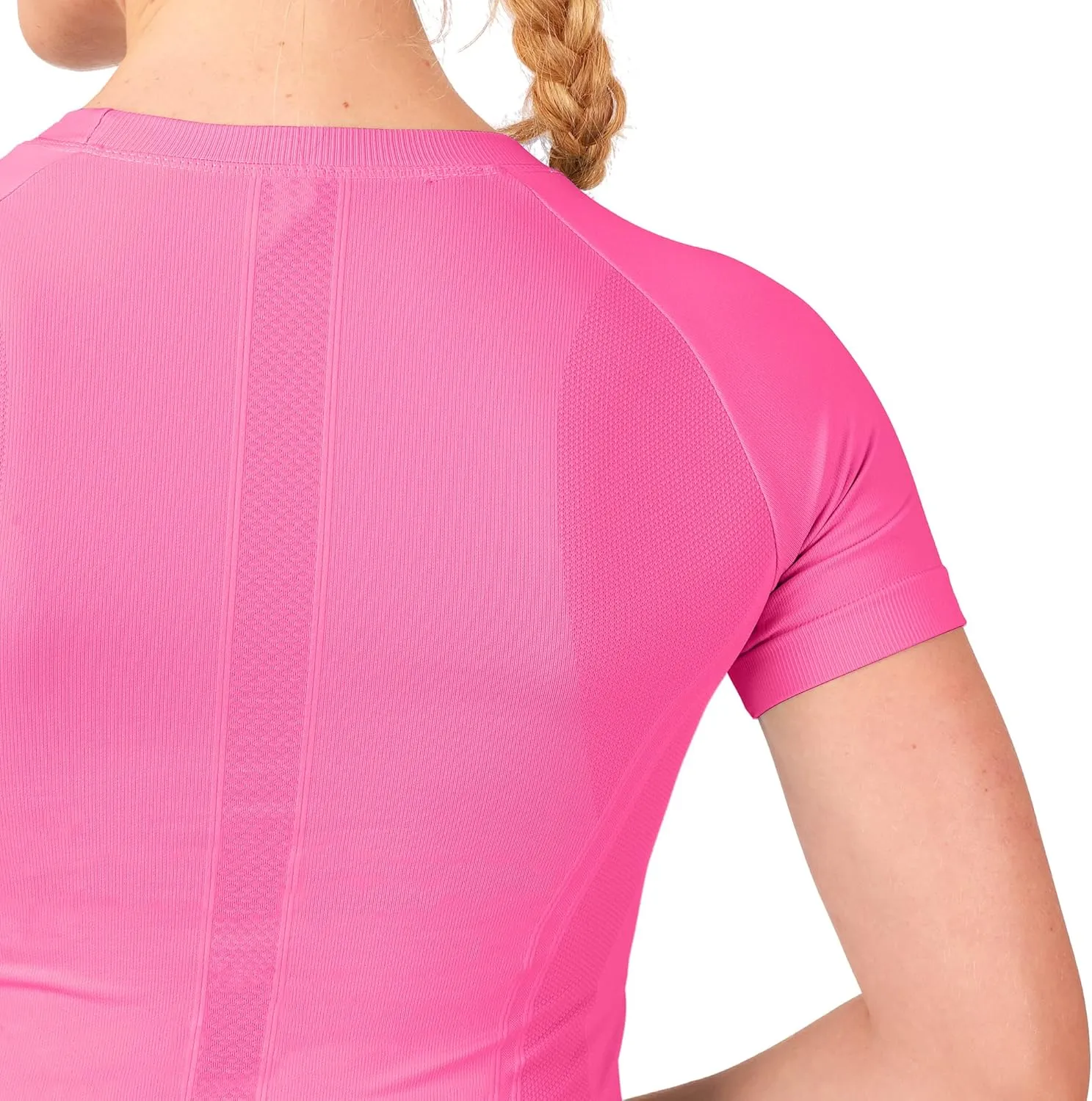 MathCat Workout Shirts for Women Short Sleeve, Workout Tops for Women, Quick Dry Gym Athletic TopsSeamless Yoga Shirts