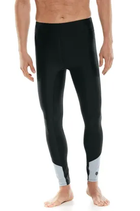 Men's Point Break Swim Tights | Black Colorblock