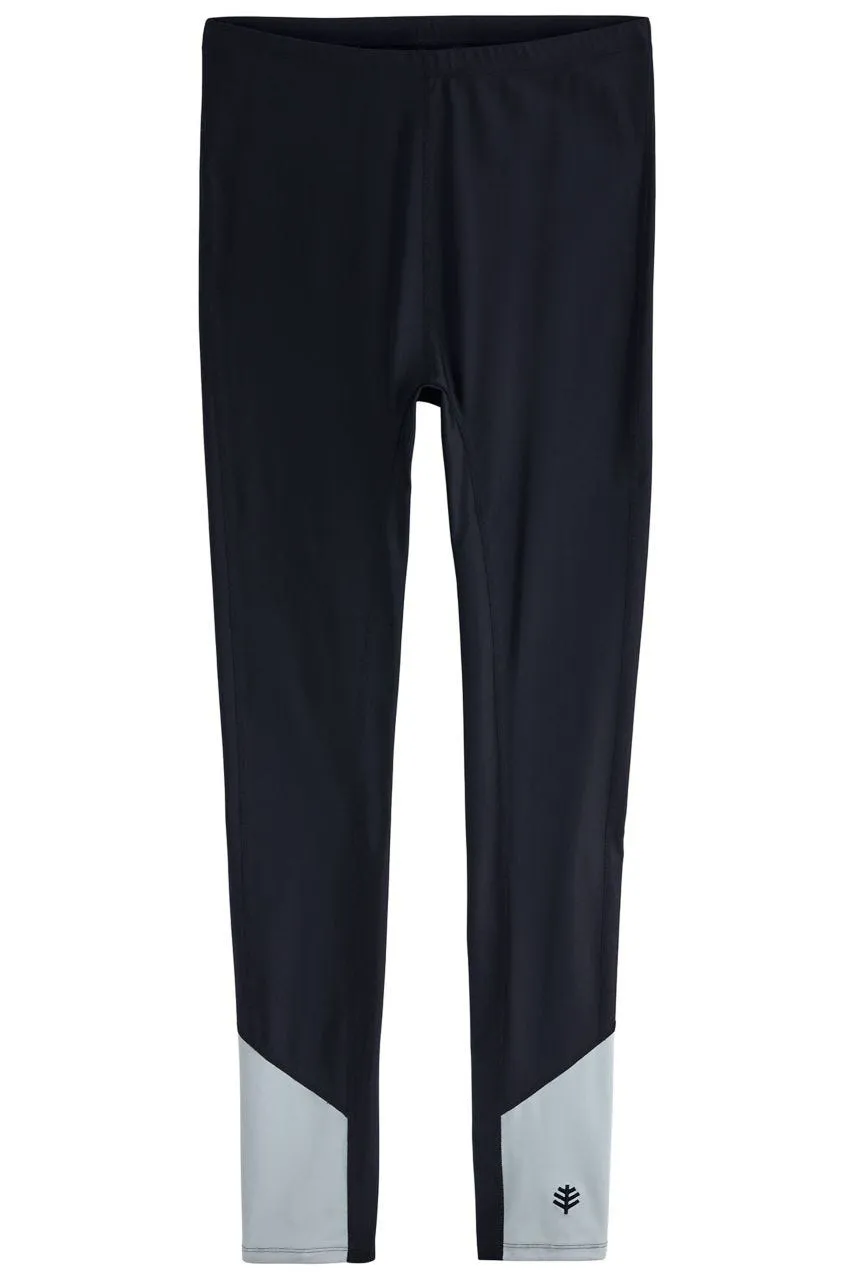 Men's Point Break Swim Tights | Black Colorblock