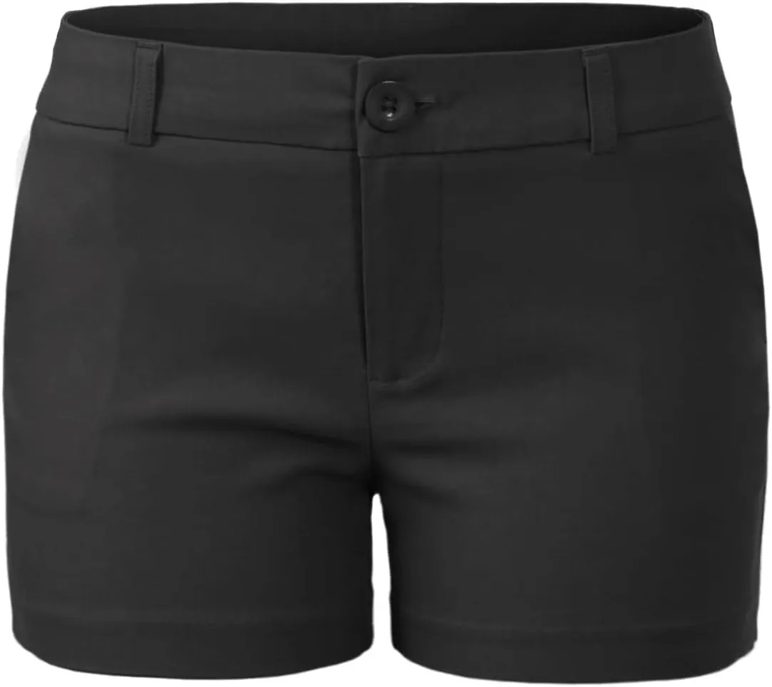 MixMatchy Women's Casual Body Enhancing Comfort Cuffed Shorts with Pockets