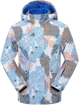 PHIBEE Big Boys' Waterproof Breathable Outdoor Warm Snowboard Ski Jacket