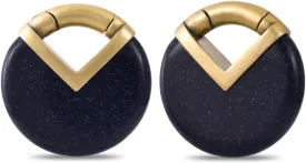 PONWAG 1 Pair Seamless Ear Weight Hoop Gauge Earrings For Stretched Ears Dangle Gauge Hanger 2g 0g 00g Plug Tunnels For Ear Women Body Piercing Jewelry PONWAG 1 Pair Seamless Ear Weight Hoop Gauge Earrings For Stretched Ears Dangle Gauge Hanger 2g 0g 00g Plug Tunnels For Ear Women Body Piercing Jewelry