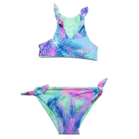 REVERSIBLE KNOT HALTER TWO PIECE BIKINI