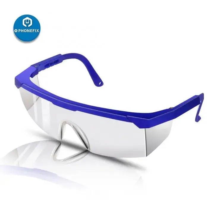 Safety Clear Lens Goggles Anti-chemical Soldering Eye Protective Glasses