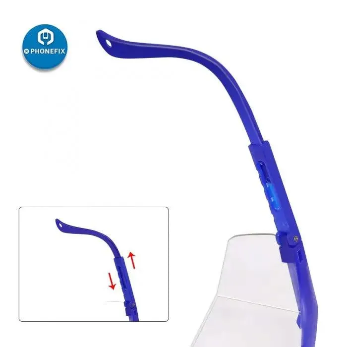 Safety Clear Lens Goggles Anti-chemical Soldering Eye Protective Glasses