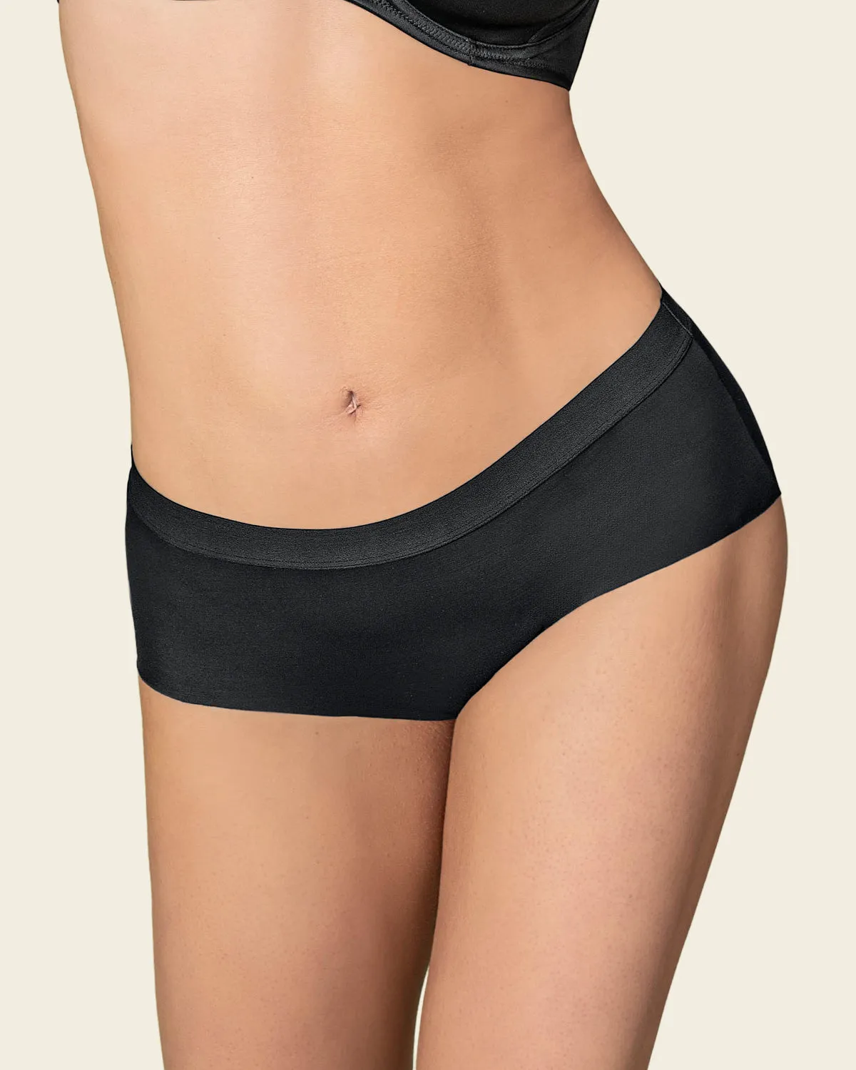 Semi Low-Rise Smooth Hiphugger Panty