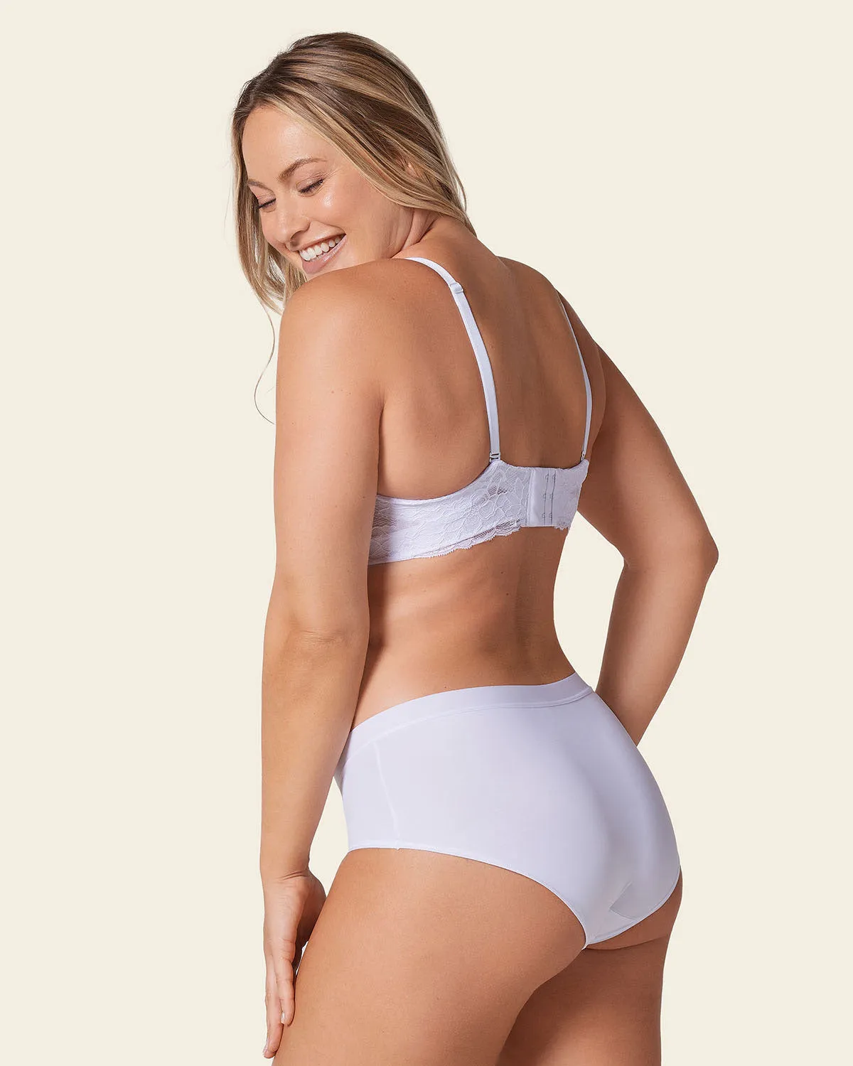 Semi Low-Rise Smooth Hiphugger Panty