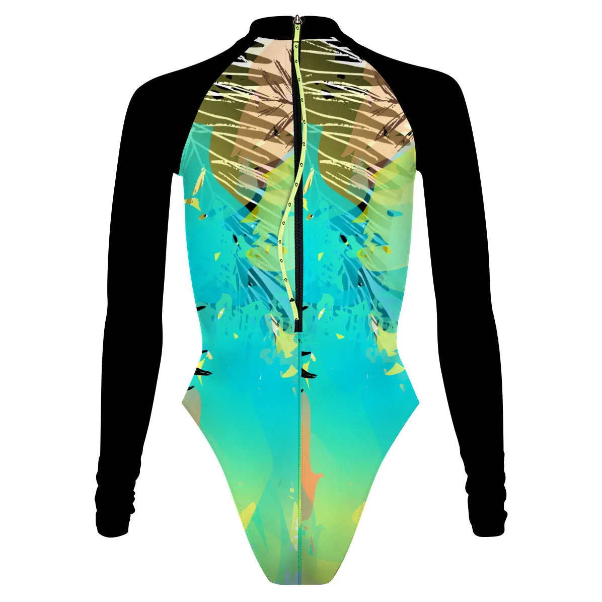 Summer Mint - Surf Swimming Suit Cheeky Cut