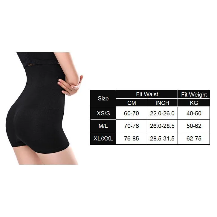 Tummy Control High Waisted Butt Lifter Steel Bone Shorts