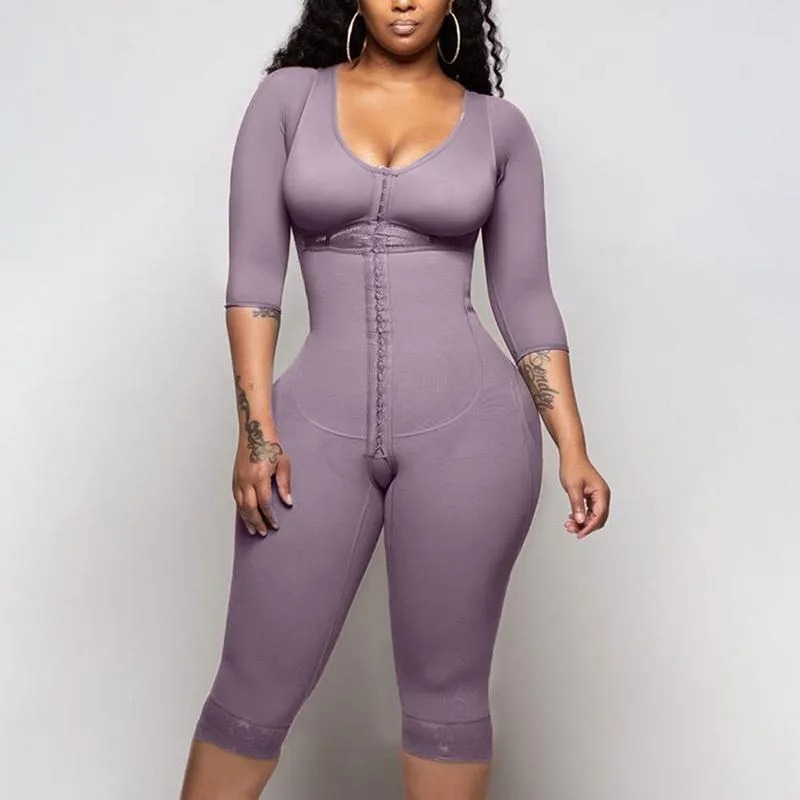 Tummy Control Hook And Eye Closure Support Shapewear