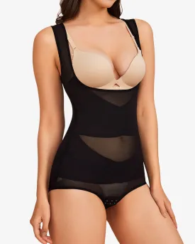 Women Seamless Open Bust Tummy Control Shapewear