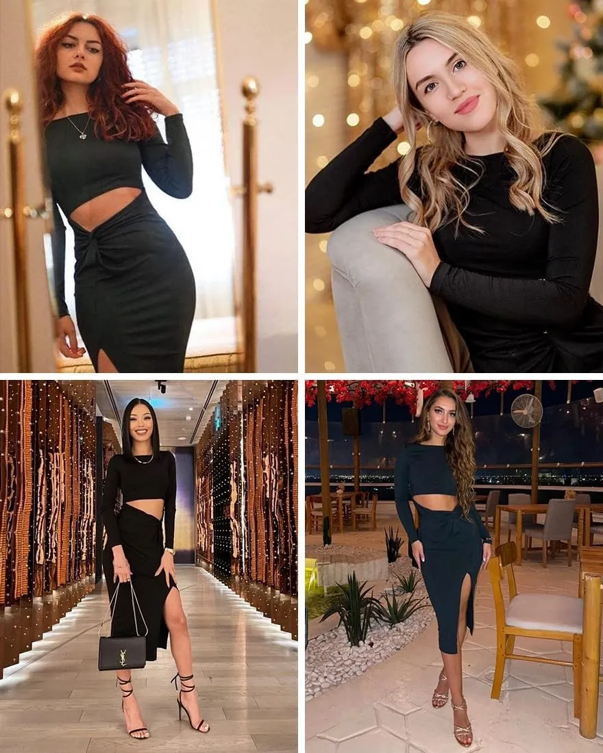 Women's 2023 Summer Cutout Ruched Bodycon Mini Dress One Shoulder Sleeveless Club Party Cocktail Short Dresses