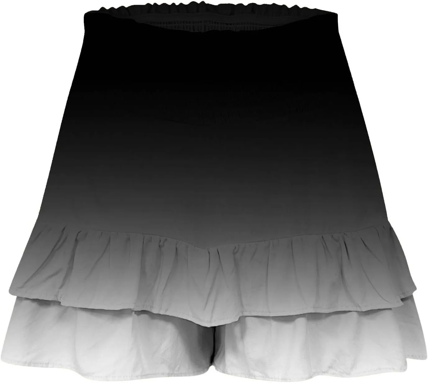 Women's Flowy Shorts Casual Ruffle Tiered Skorts High Waist Soft Mini Tennis Golf Skirt Boho Summer Shorts Dressy