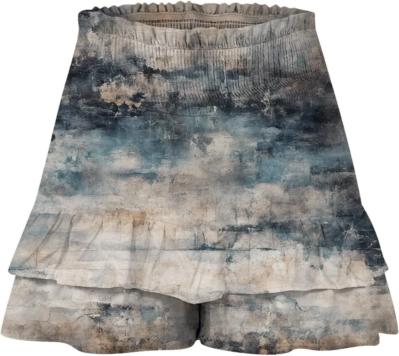 Women's Flowy Shorts Casual Ruffle Tiered Skorts High Waist Soft Mini Tennis Golf Skirt Boho Summer Shorts Dressy